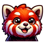 MOJI the red panda