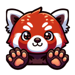 Moji the red panda